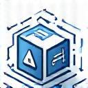 Scalable and secure icon representing growth and protection