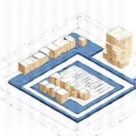 Design icon representing architectural planning